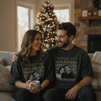 Personalized Photo Washed Oversized T-Shirt – Custom Name & Message