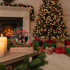 Personalized Family Christmas Acrylic LED Night Light – Custom Photo Gift with Names
