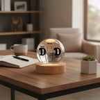 1084=Crystal Globe Lamp