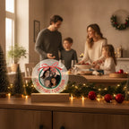 Personalized Family Christmas Acrylic LED Night Light – Custom Photo Gift with Names