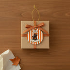 Personalized Halloween Ceramic Ornament – Custom Character & Name