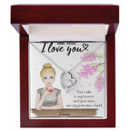 Dear Mom, I Love You | Personalized Forever Love Necklace Gift from Daughter