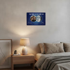 Personalized Couple Moon Phase Metal Sign – Custom Photo & Special Date