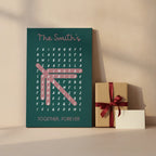 Personalized Family Word Search Canvas – Custom Names Wall Art