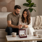 Personalized Interlocking Hearts Necklace with Custom Photo Collage & Location Map – Anniversary Gift for Couples