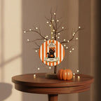 Personalized Halloween Ceramic Ornament – Custom Character & Name