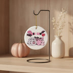 Boo Crew Personalized Ceramic Ornament – Custom Ghost Friends & Text