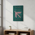 Personalized Family Word Search Canvas – Custom Names Wall Art