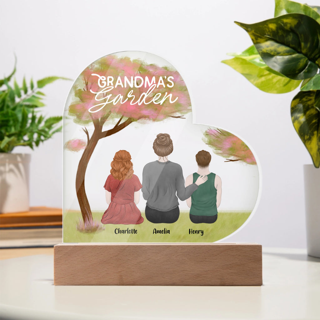 Acrylic Heart Plaque