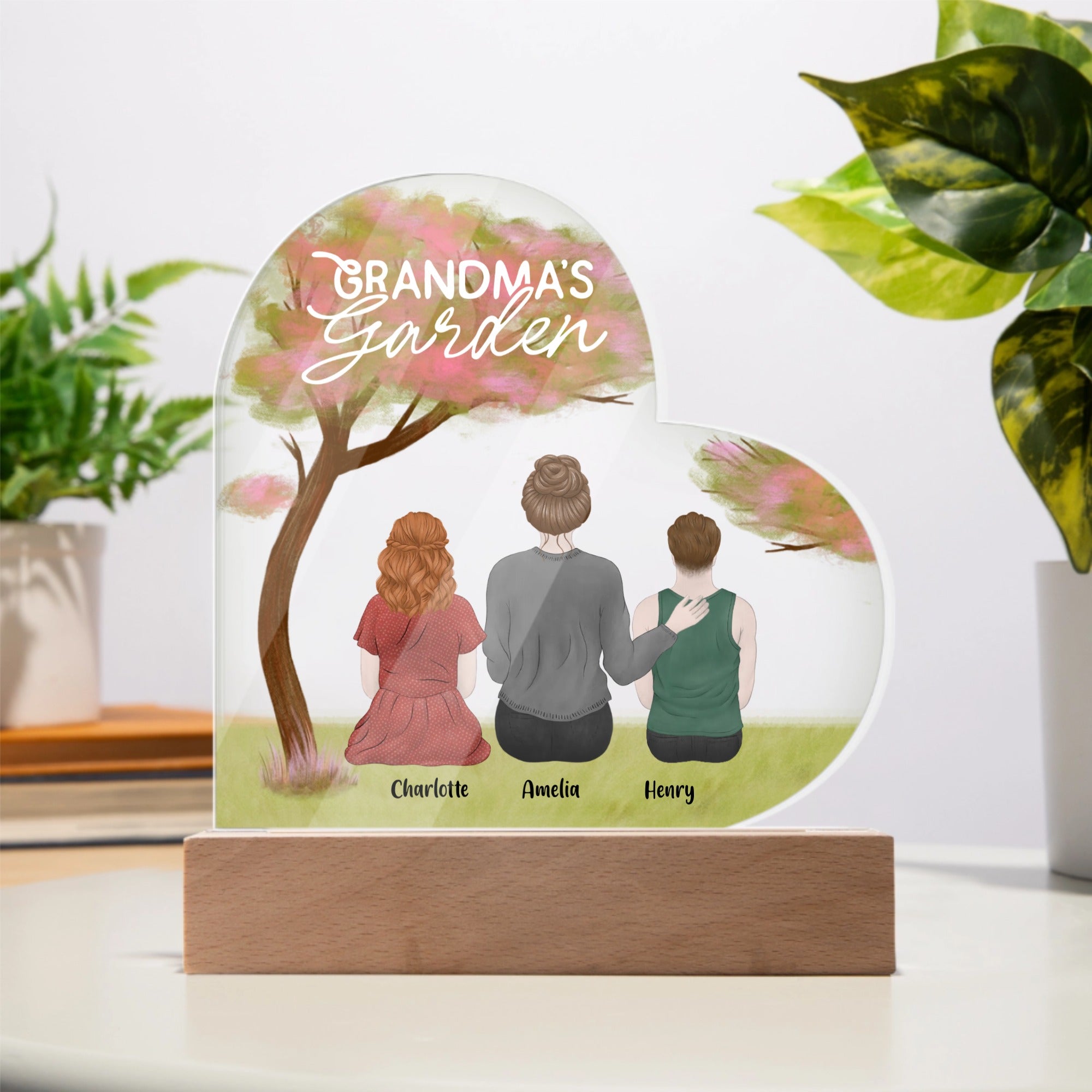 Acrylic Heart Plaque