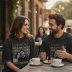 Personalized Photo Washed Oversized T-Shirt – Custom Name & Message