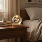 Where Our Paths Crossed – Personalized Couple Names & Year Crystal Ball LED Night Light, Anniversary, Wedding & Valentine’s Day Gift for Her or Him