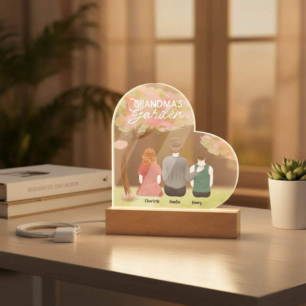 Acrylic Heart Plaque