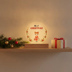 Personalized My First Christmas LED Night Light – Custom Baby Name & Character Gift