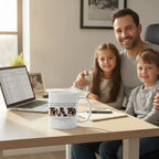 Personalized Dad Photo Mug – Custom 6 Photo Father’s Day Gift from Kids