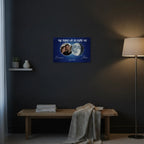 Personalized Couple Moon Phase Metal Sign – Custom Photo & Special Date