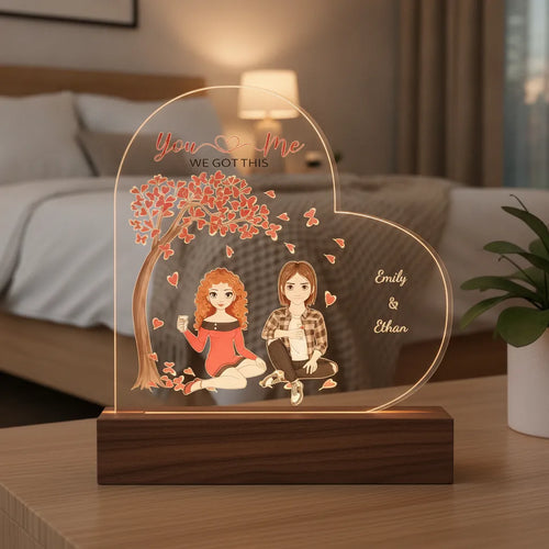 Acrylic Heart Plaque