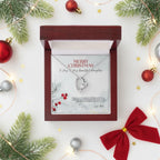 Personalized Forever Love Necklace Gift for Daughter | Christmas Jewelry Gift from Dad